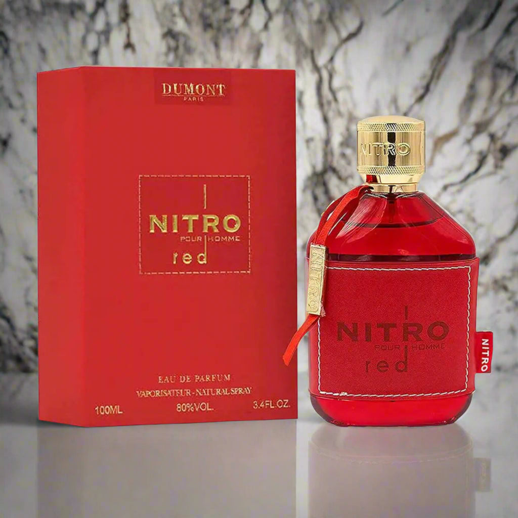 Nitro Red by dumont strong arabic fragrance long-lasting