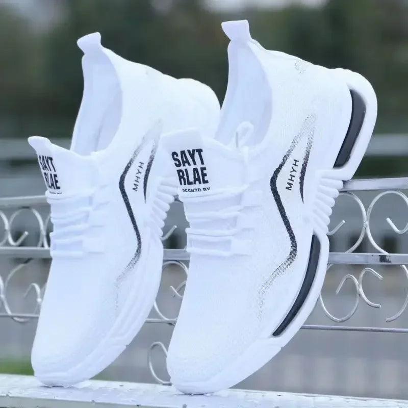 Sneakers Simple Casual Shoes Spring Outdoor Non-slip Breathable Running Shoes - ARI