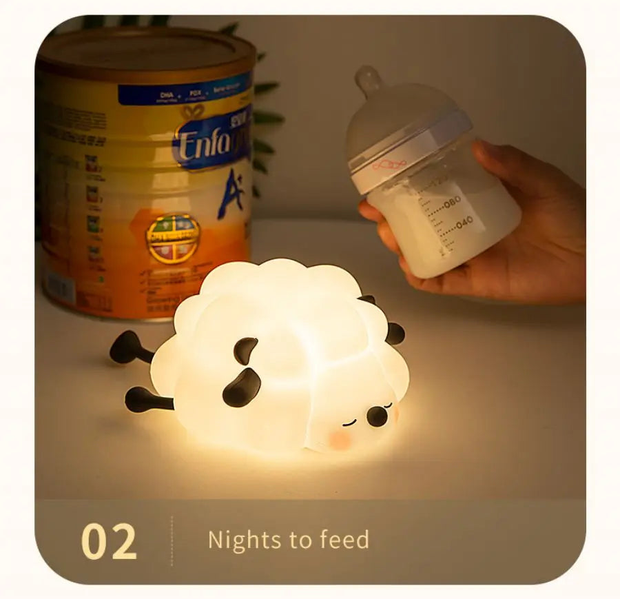 Cute animal LED night light – USB rechargeable amazing gift