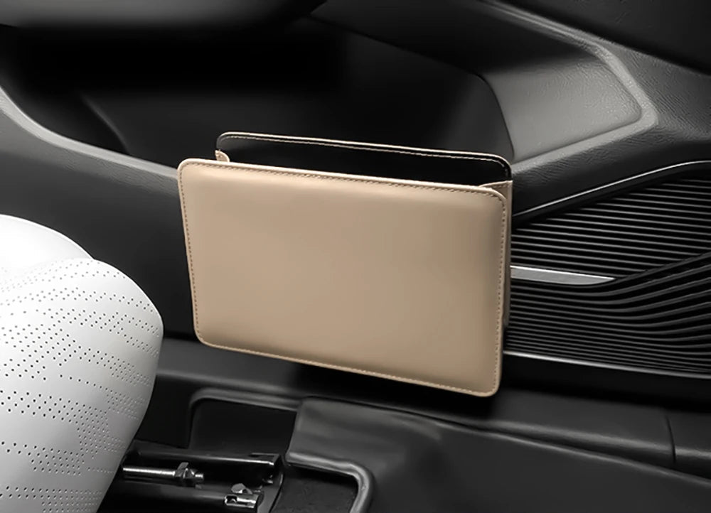 Car trash can Car door storage box foldable seat car Interior products