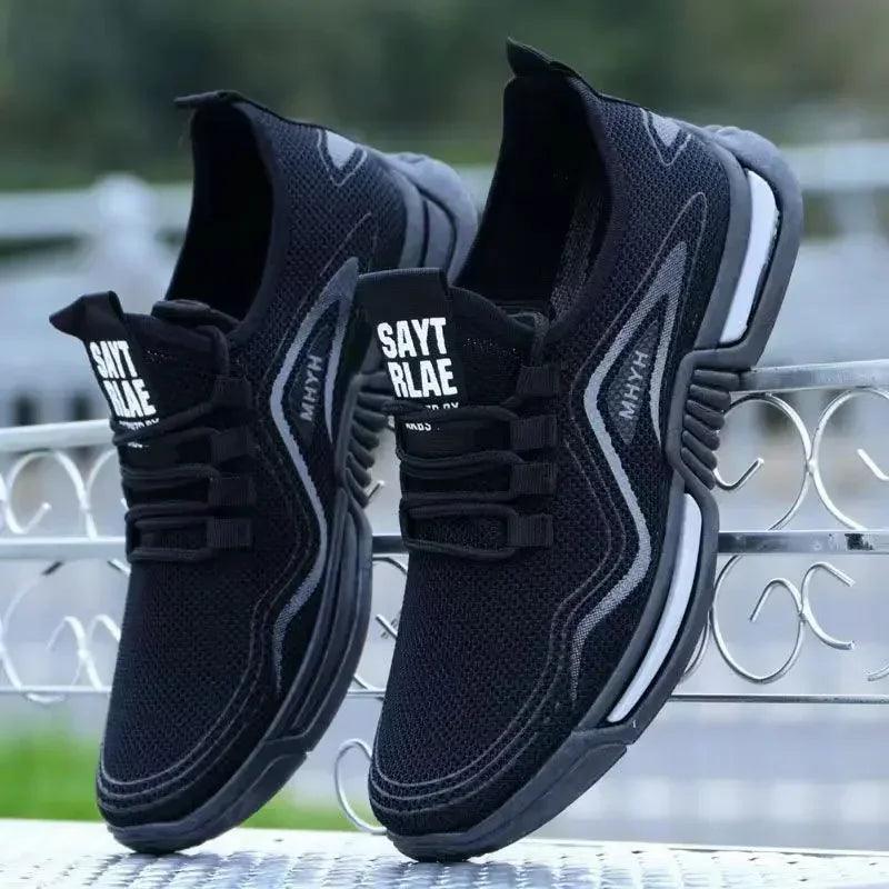 Sneakers Simple Casual Shoes Spring Outdoor Non-slip Breathable Running Shoes - ARI