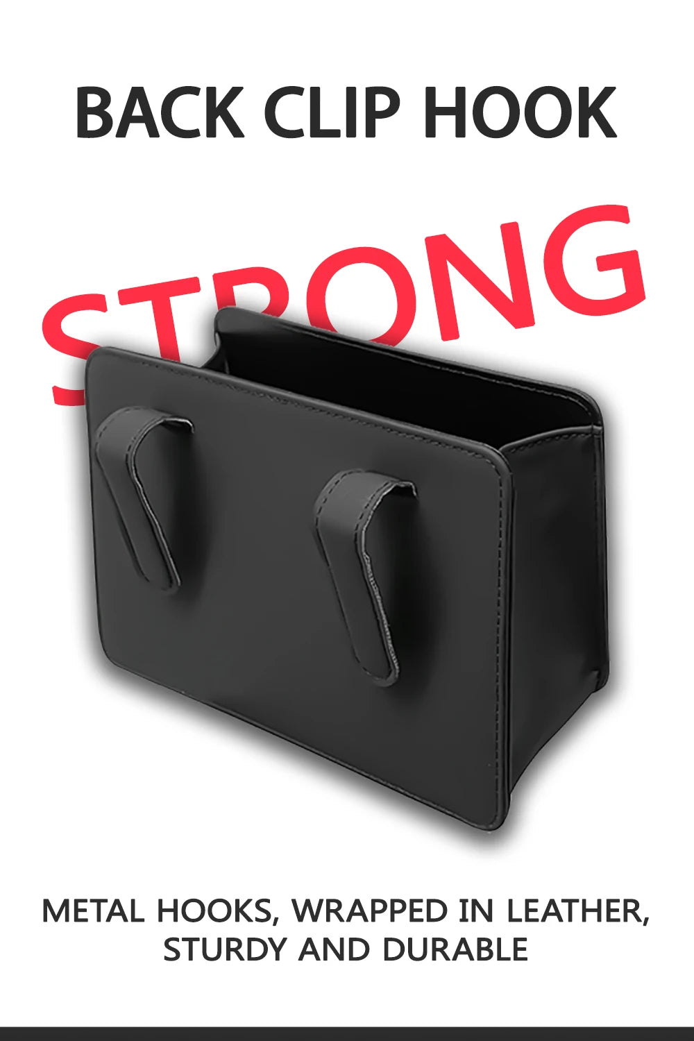 Car trash can Car door storage box foldable seat car Interior products