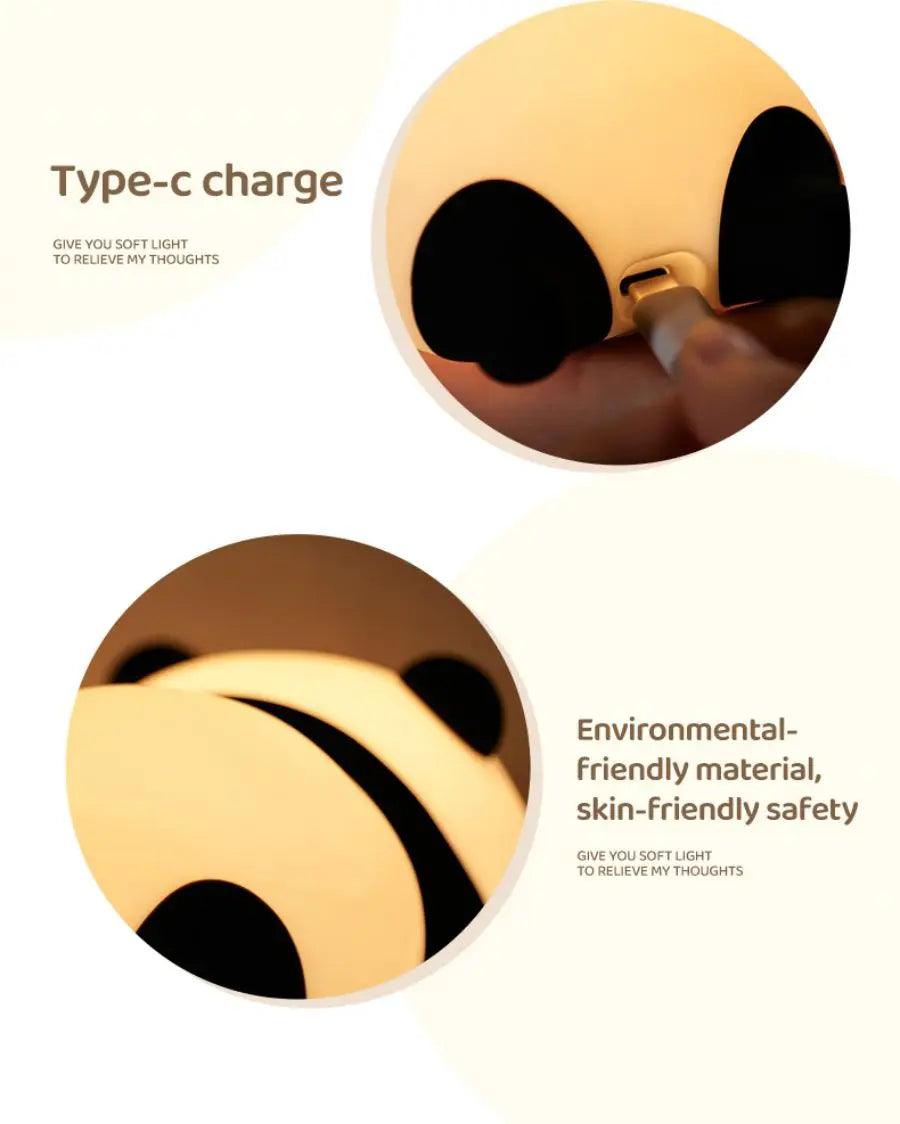 Cute animal LED night light – USB rechargeable amazing gift