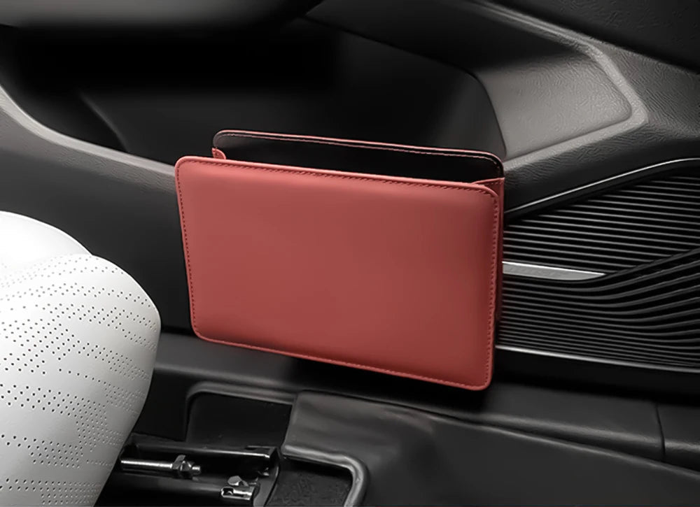 Car trash can Car door storage box foldable seat car Interior products
