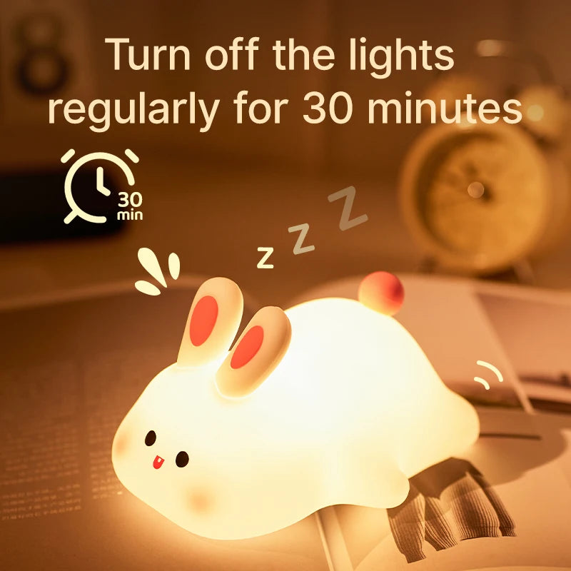 Cute animal LED night light – USB rechargeable amazing gift