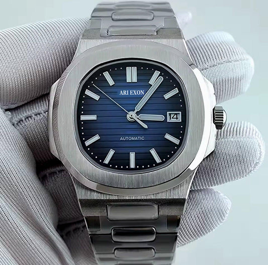ARI EXON: timeless elegance stainless steel mechanical watch - ARI