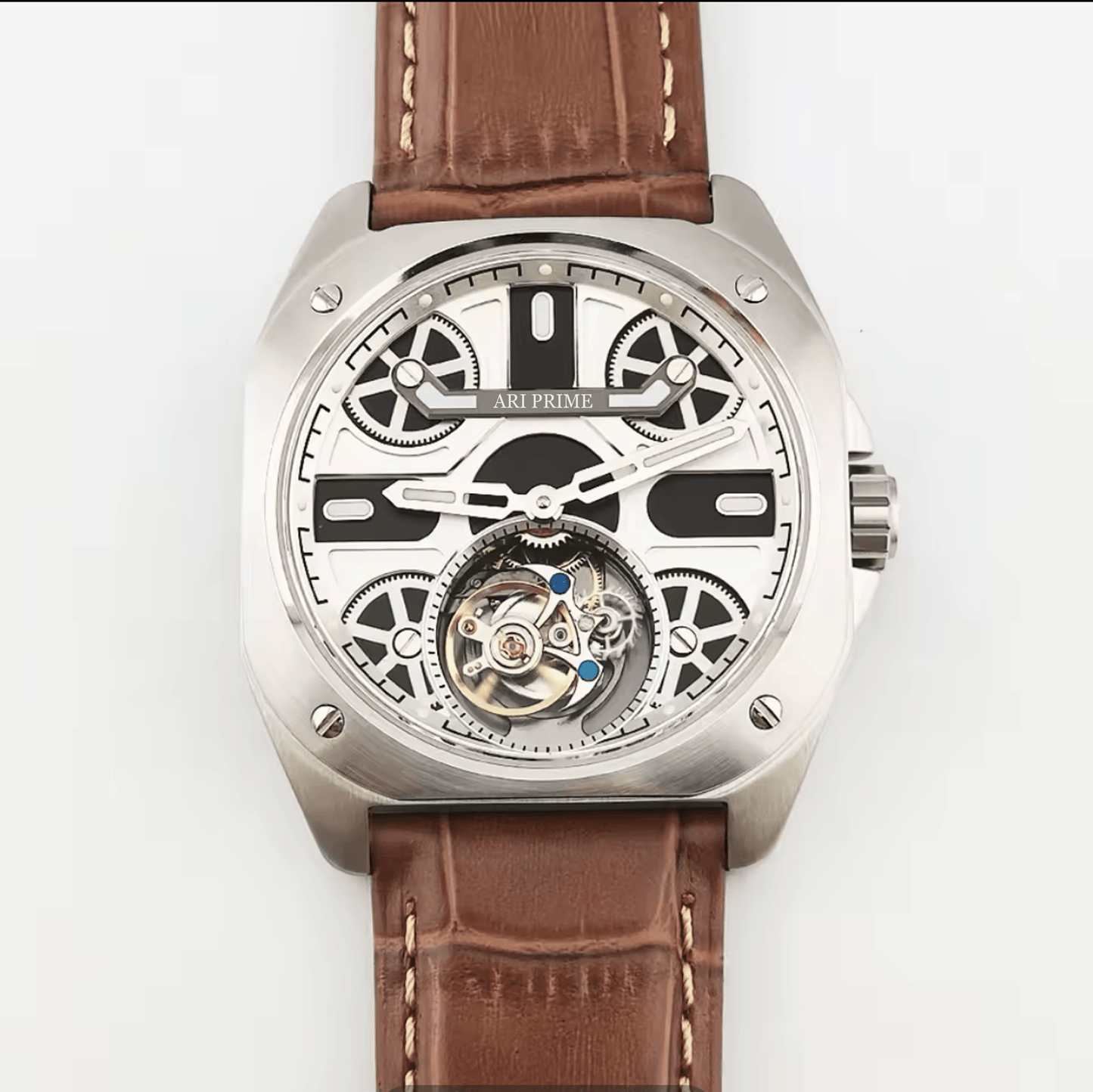 ARI PRIME Tourbillon watch mechanical movement Stainless steel - ARI