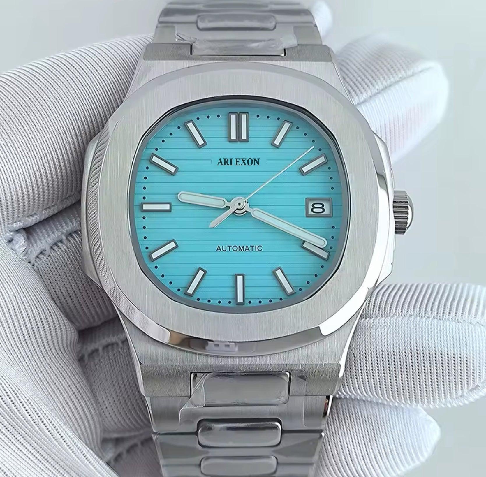 ARI EXON: timeless elegance stainless steel mechanical watch - ARI