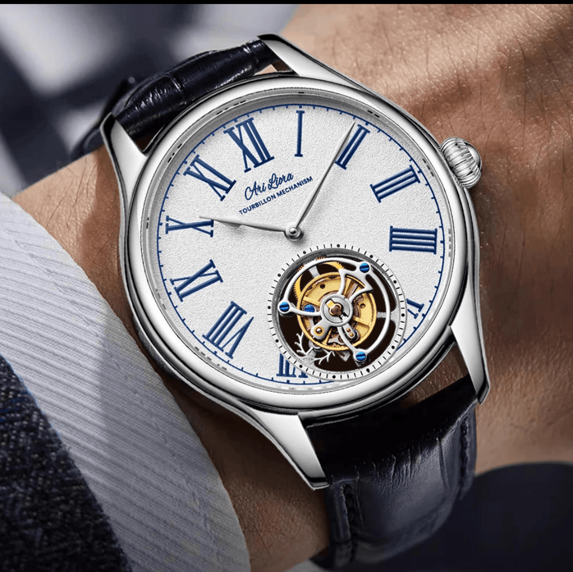 Ari LIORA Tourbillon watch masterpiece of craftsmanship skeleton - ARI