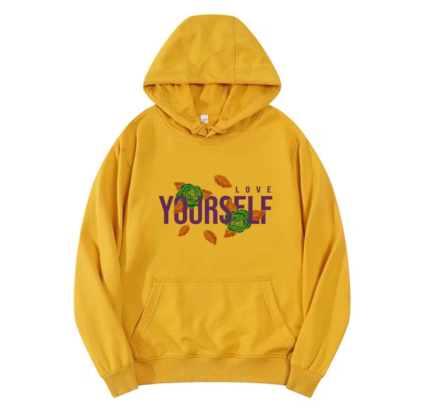 LOVE YOURSELF ,2025 New Fashionable Round Neck Sweater for Spring & Autumn - ARI