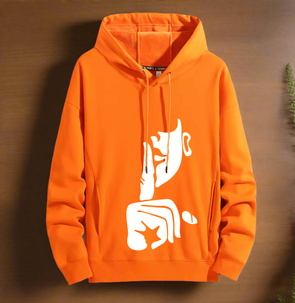 Silence Art Hoodie Warm and Street Style - ARI