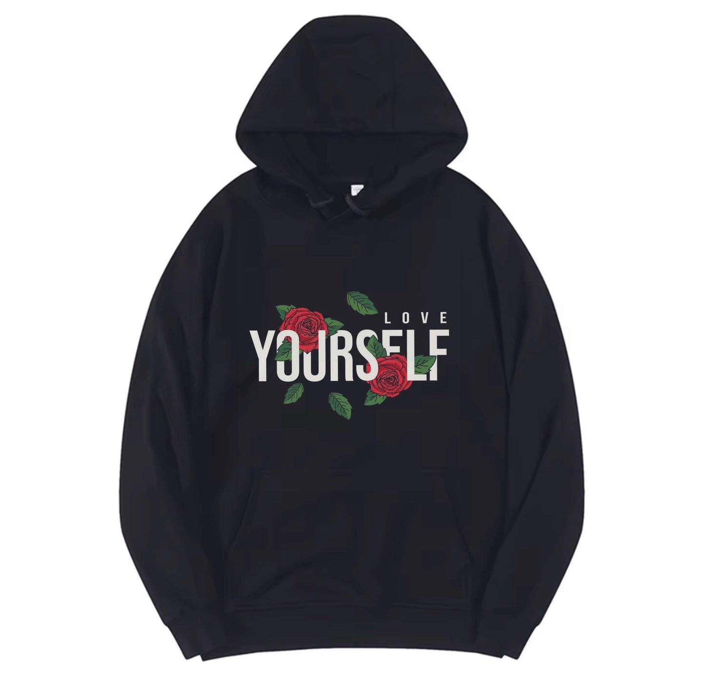 LOVE YOURSELF ,2025 New Fashionable Round Neck Sweater for Spring & Autumn - ARI