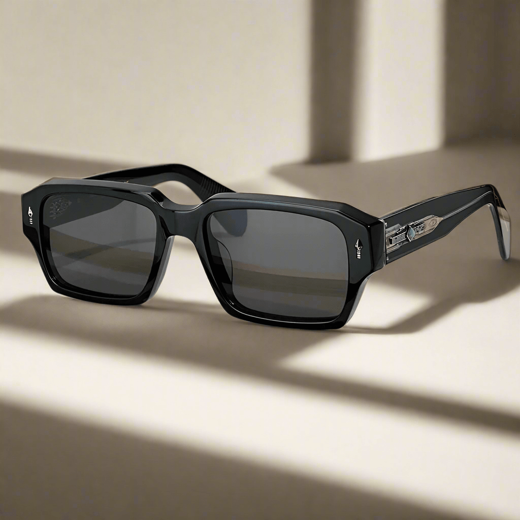 Jacque marie mage , DAKOTA ,designer square vintage fashion handmade sunglasess - ARI