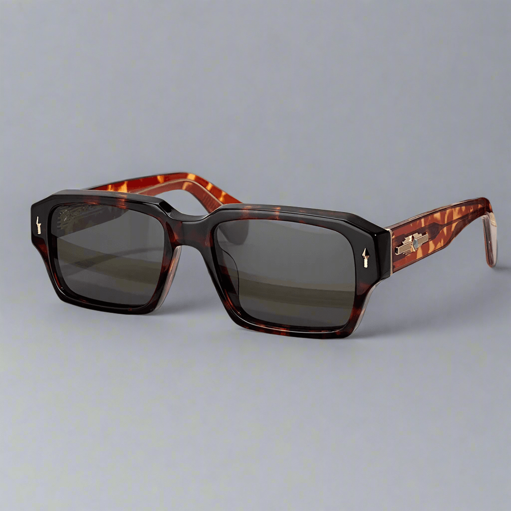 Jacque marie mage , DAKOTA ,designer square vintage fashion handmade sunglasess - ARI