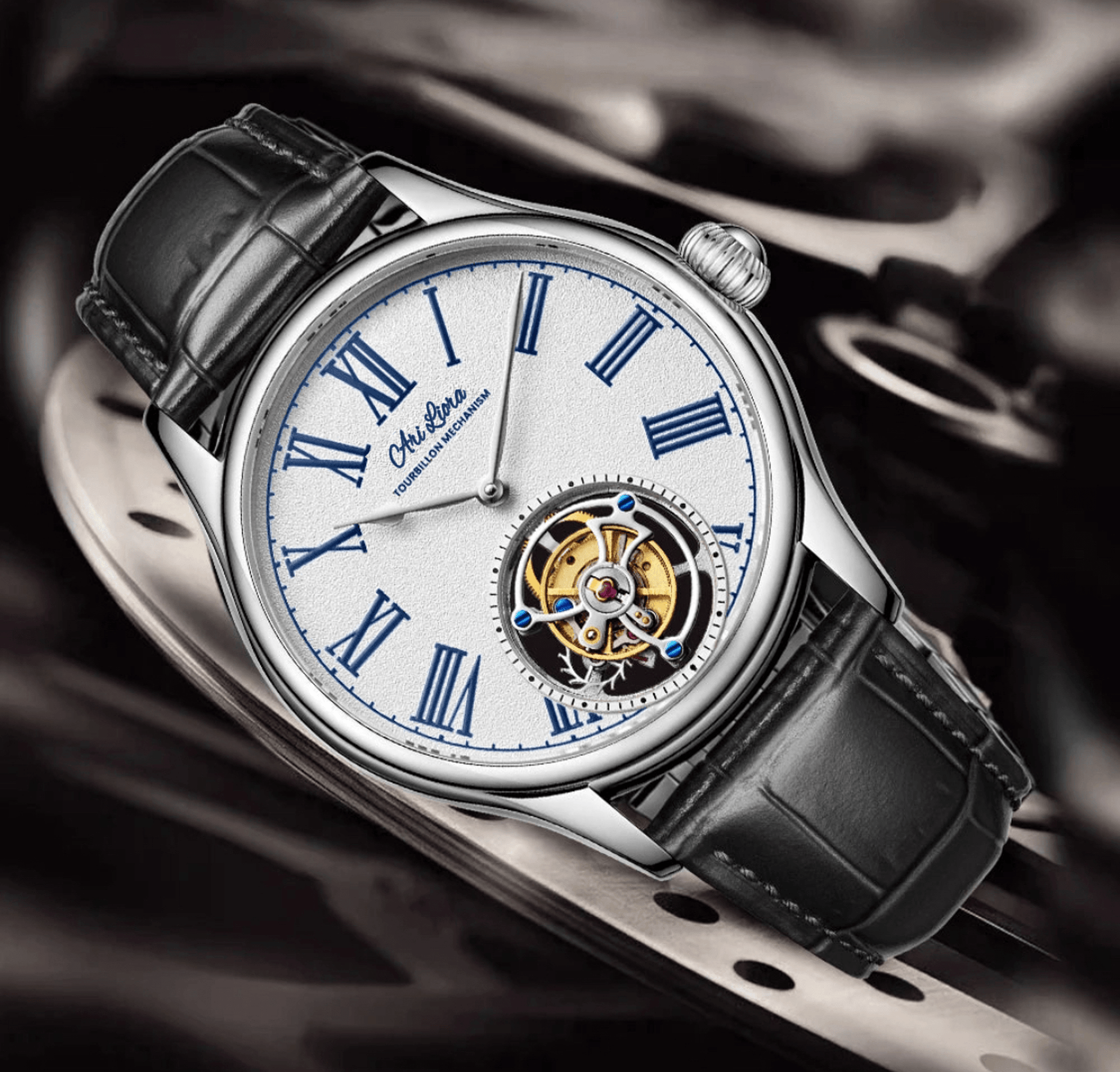 Ari LIORA Tourbillon watch masterpiece of craftsmanship skeleton - ARI