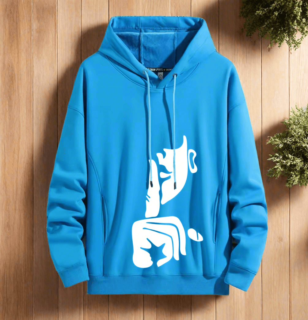 Silence Art Hoodie Warm and Street Style - ARI