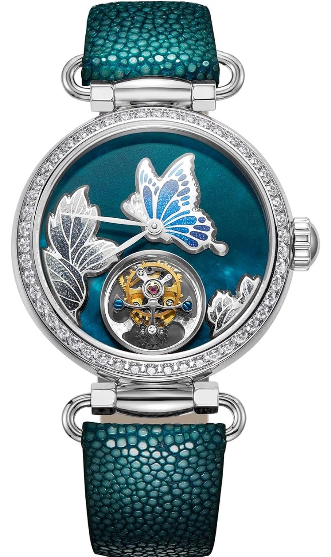CLassic seagull Tourbillon mechanical luxury Vintage gift for women - ARI