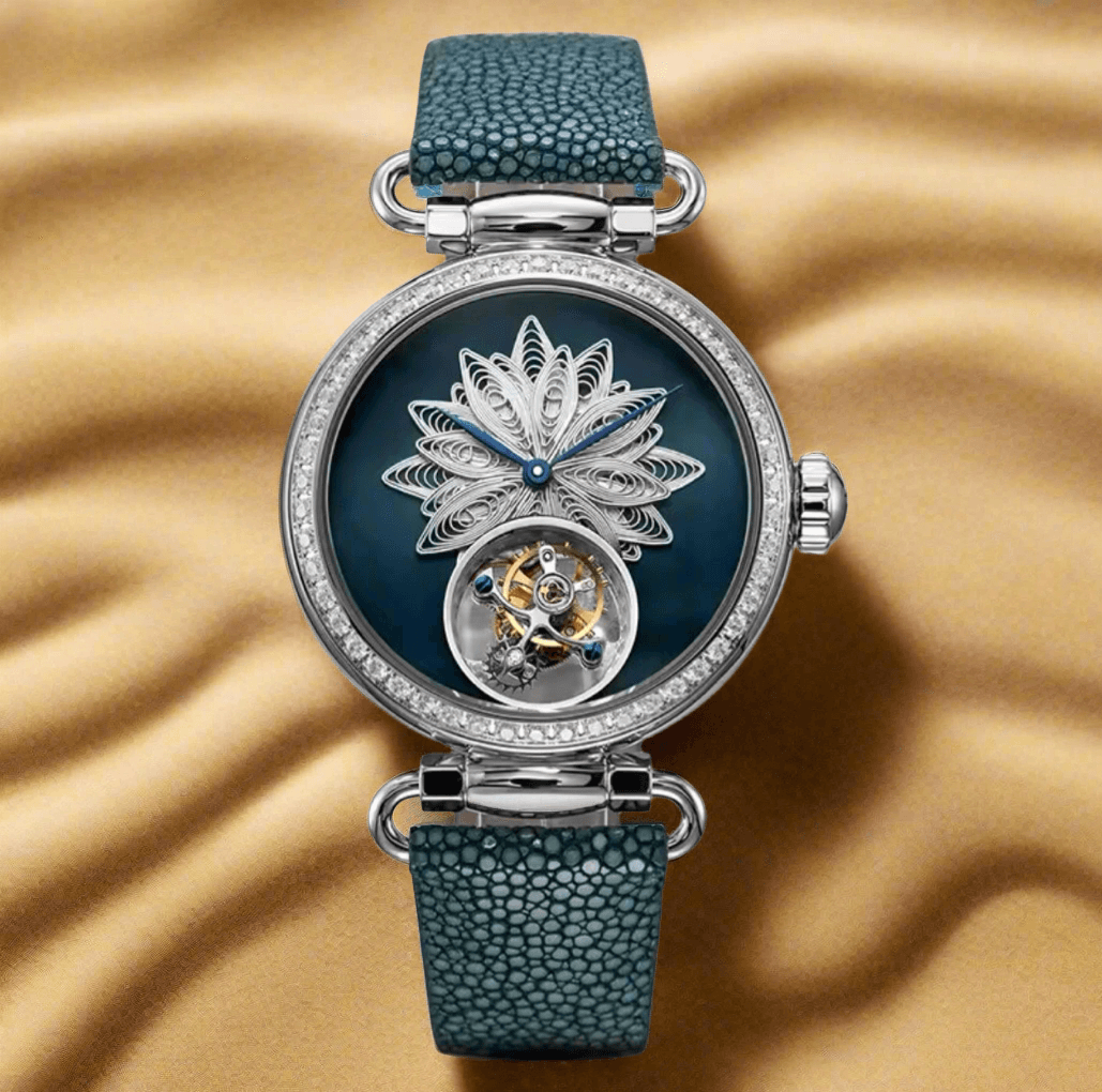 CLassic seagull Tourbillon mechanical luxury Vintage gift for women - ARI