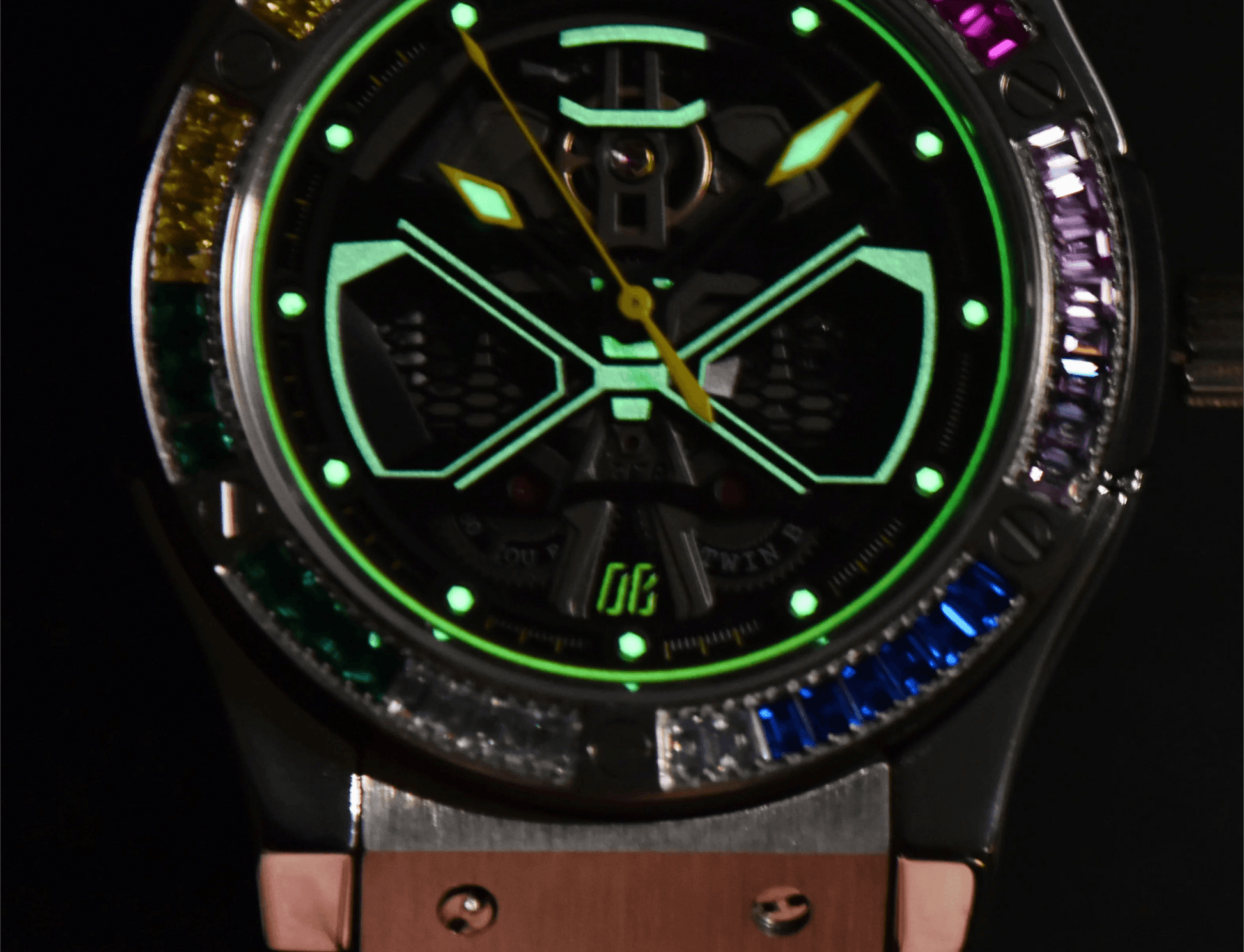 ARI NOX,Knight sapphire glass Stainless Steel mechanical watch - ARI