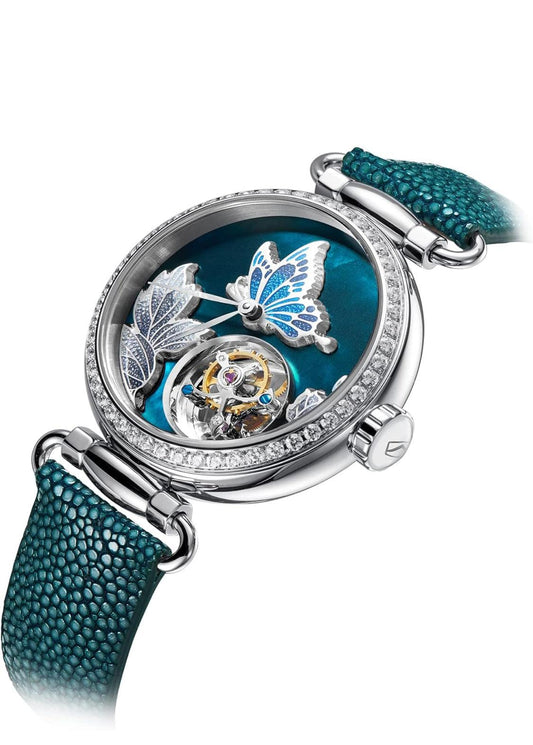 CLassic seagull Tourbillon mechanical luxury Vintage gift for women - ARI