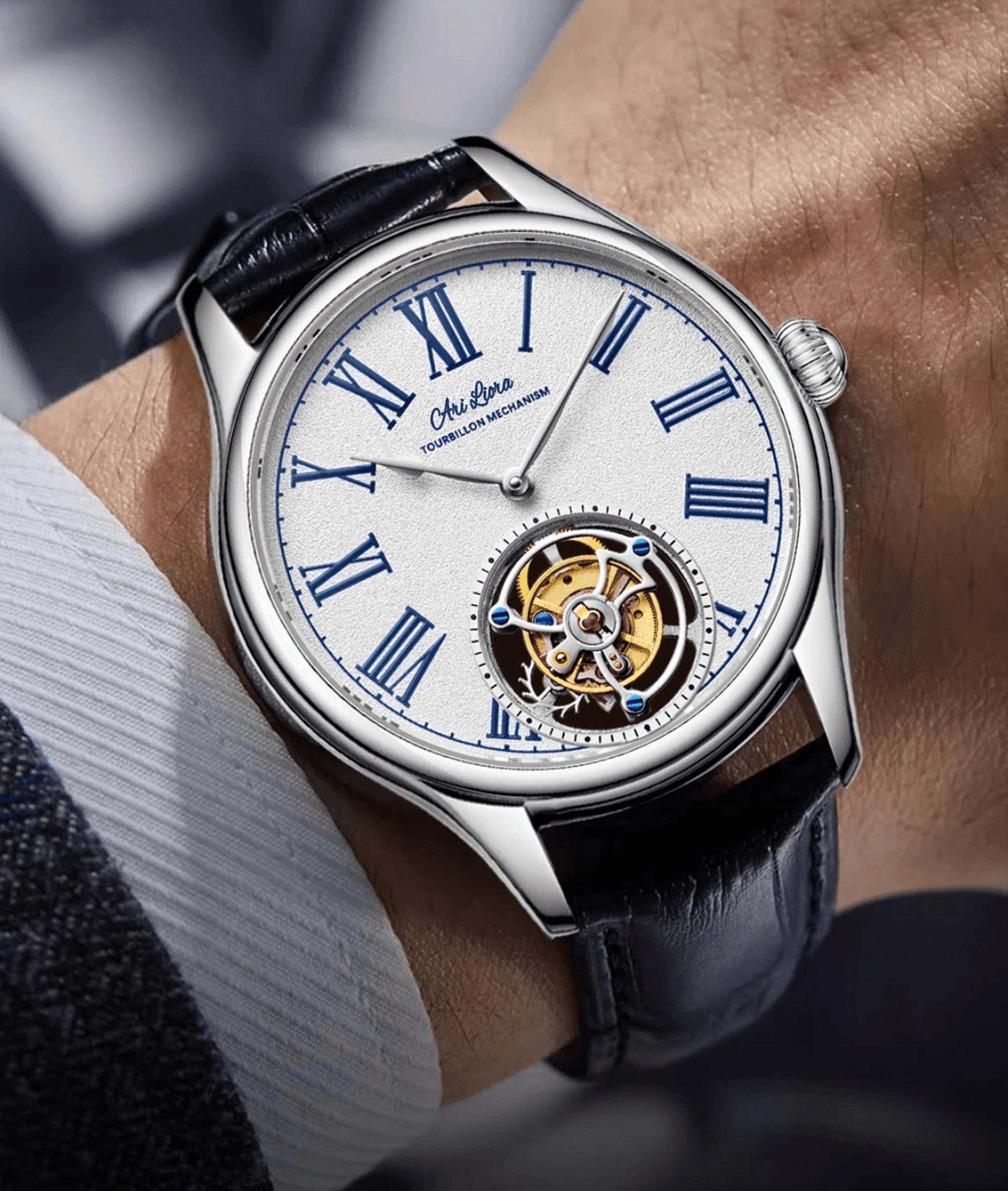 Ari LIORA Tourbillon watch masterpiece of craftsmanship skeleton - ARI