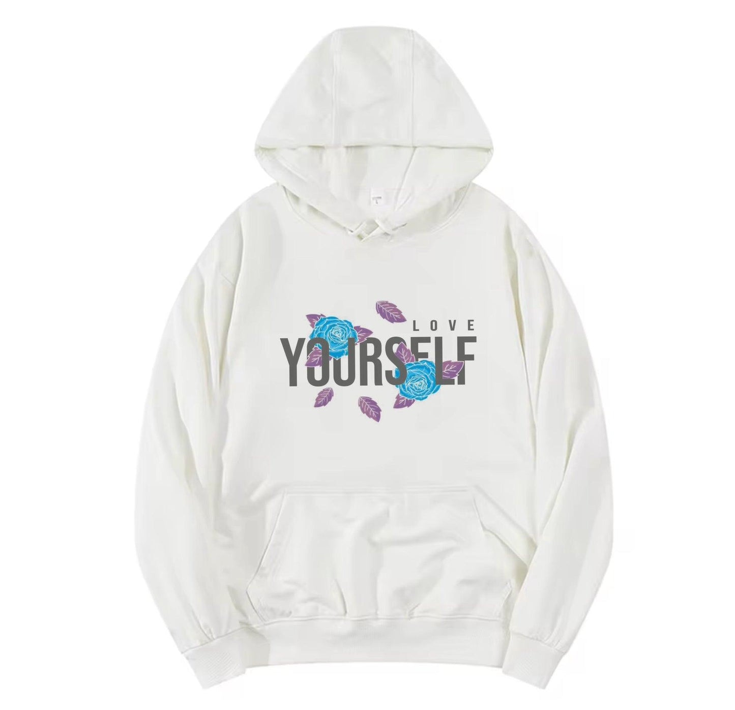 LOVE YOURSELF ,2025 New Fashionable Round Neck Sweater for Spring & Autumn - ARI