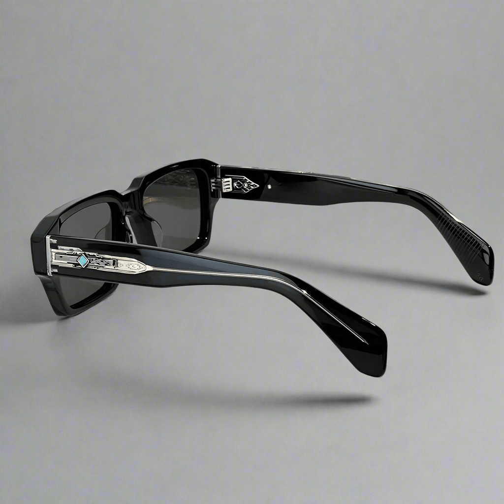 Jacque marie mage , DAKOTA ,designer square vintage fashion handmade sunglasess - ARI