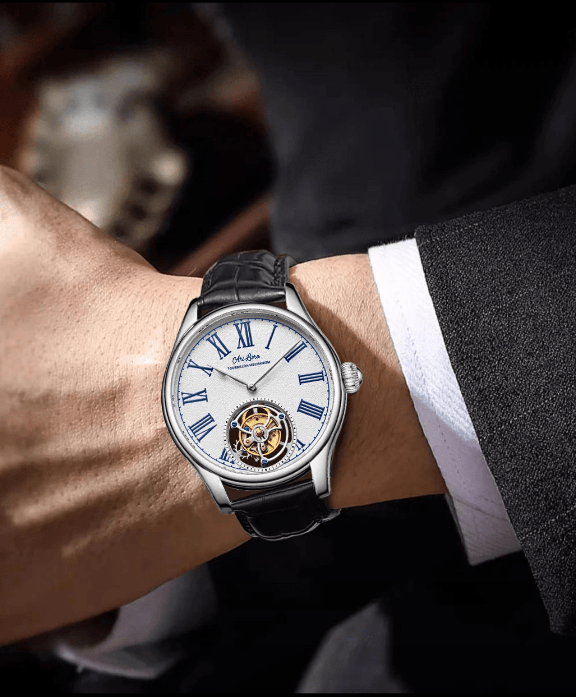 Ari LIORA Tourbillon watch masterpiece of craftsmanship skeleton - ARI