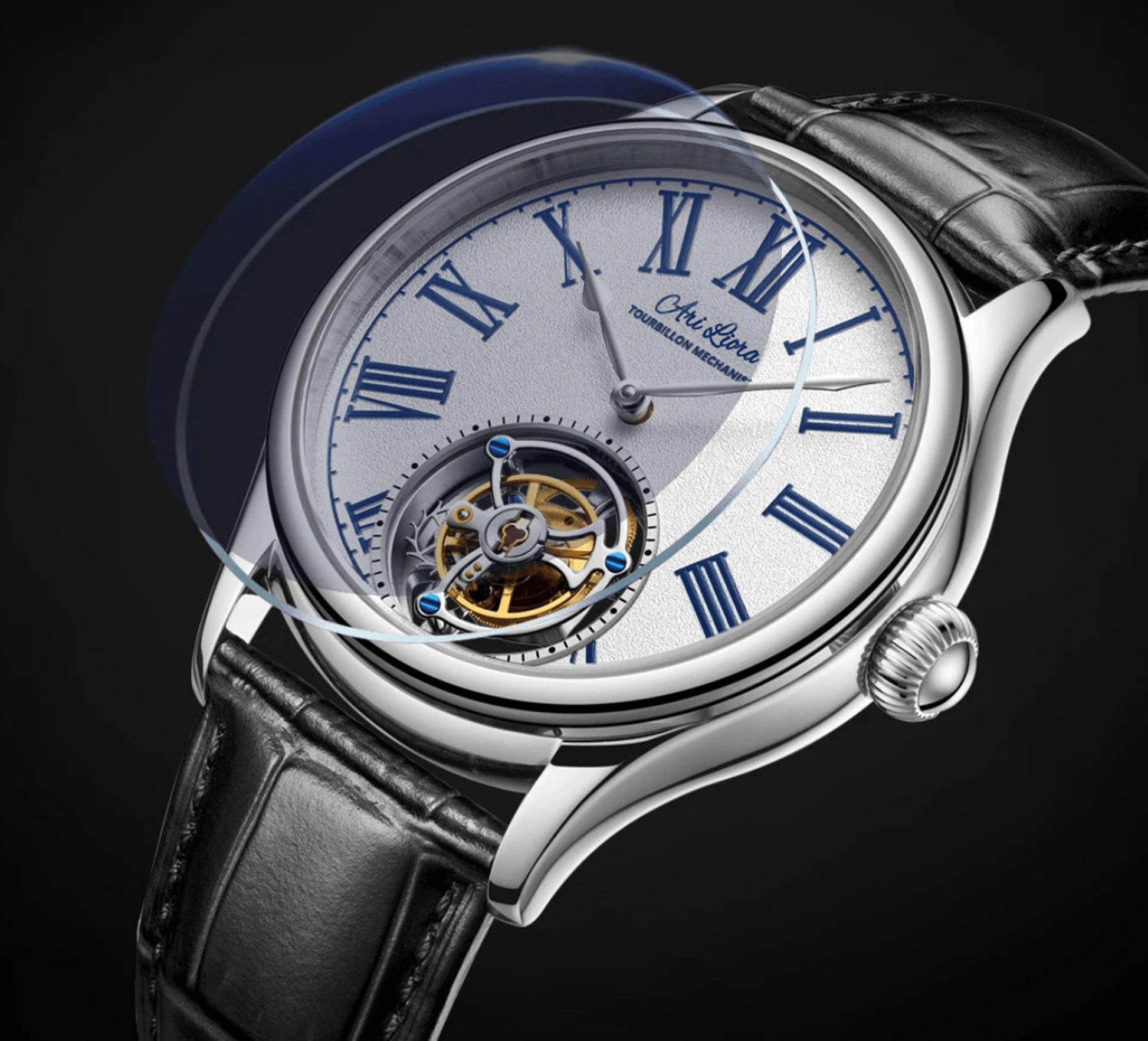 Ari LIORA Tourbillon watch masterpiece of craftsmanship skeleton - ARI