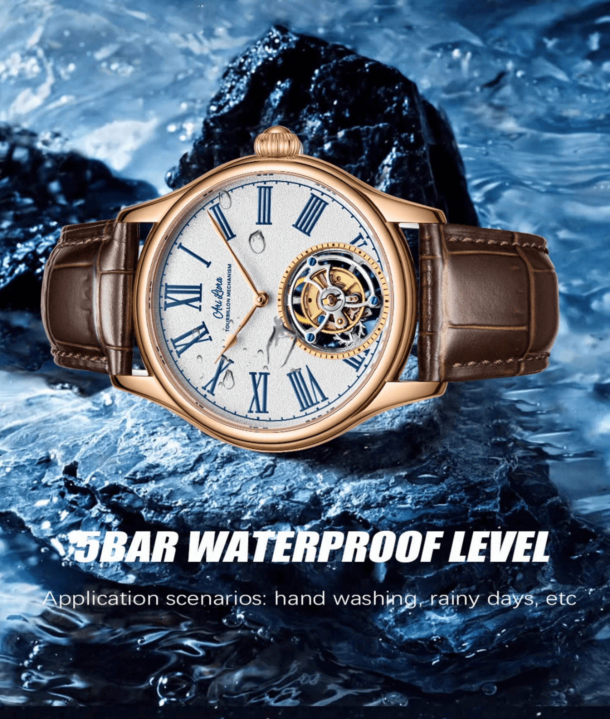 Ari LIORA Tourbillon watch masterpiece of craftsmanship skeleton - ARI