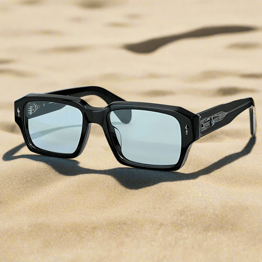 Jacque marie mage , DAKOTA ,designer square vintage fashion handmade sunglasess - ARI