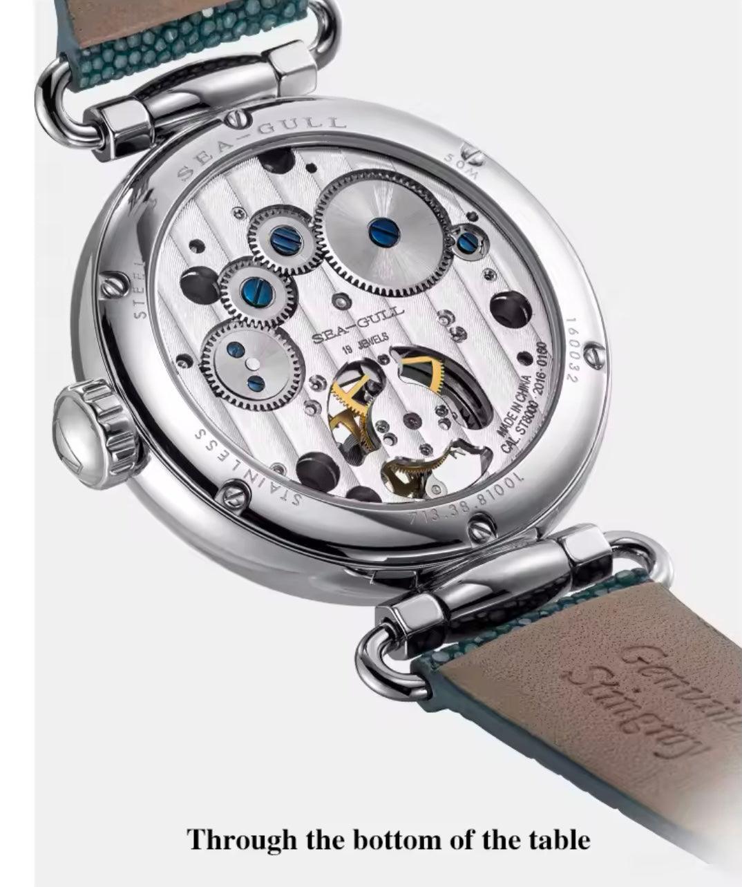 CLassic seagull Tourbillon mechanical luxury Vintage gift for women - ARI
