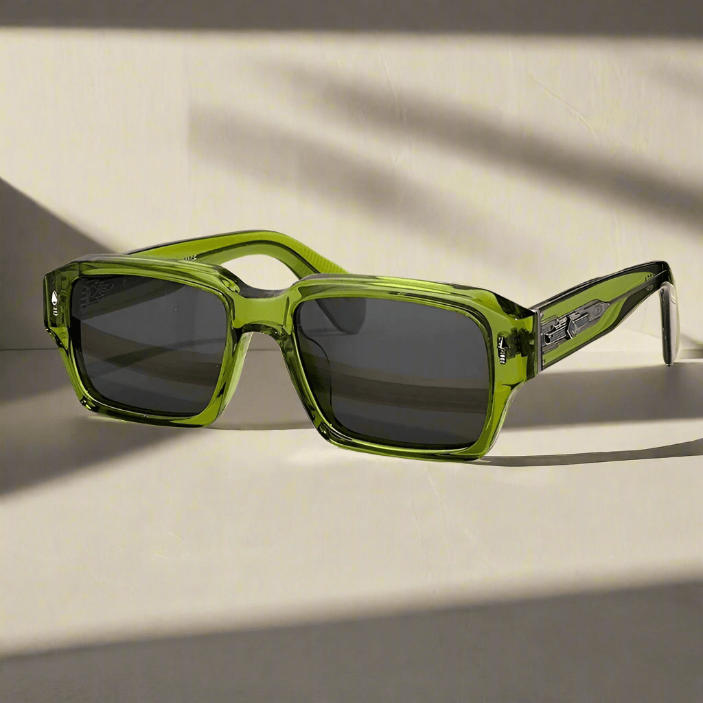 Jacque marie mage , DAKOTA ,designer square vintage fashion handmade sunglasess - ARI