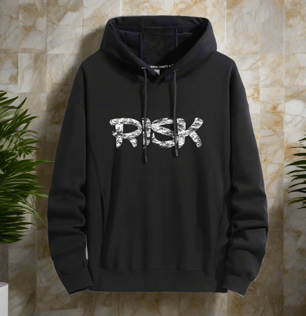 RISK Art positive vibes Hoodie stylish and wild - ARI