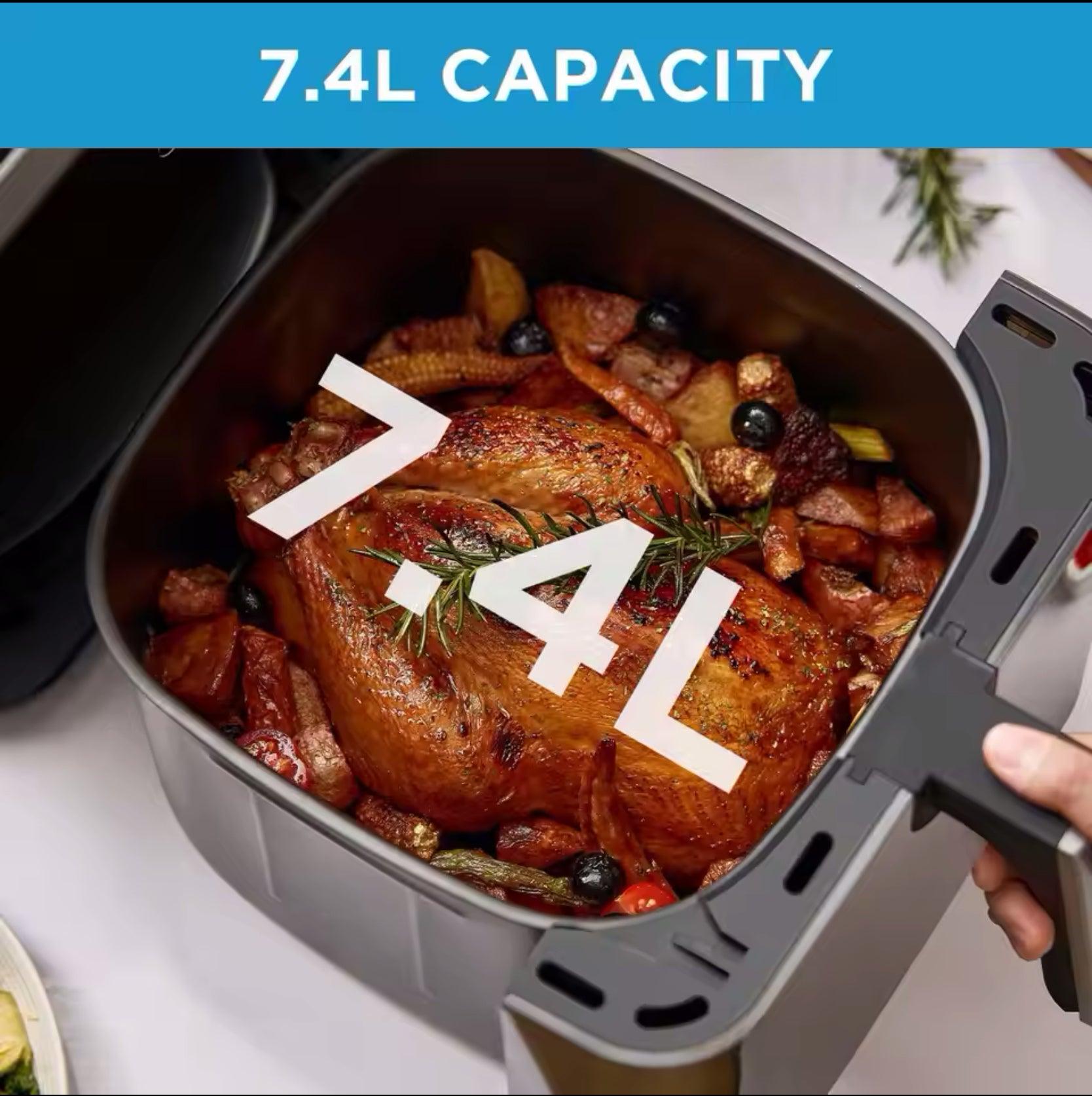 Hot air Fryer Large capacity, heats press technology, 90% Less Oil, Energy and Time Saving midea - ARI
