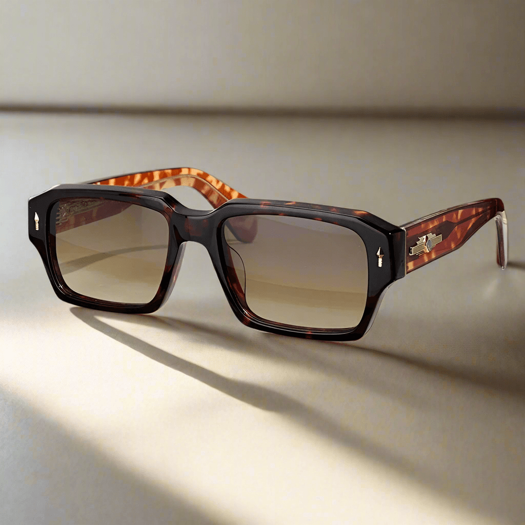 Jacque marie mage , DAKOTA ,designer square vintage fashion handmade sunglasess - ARI
