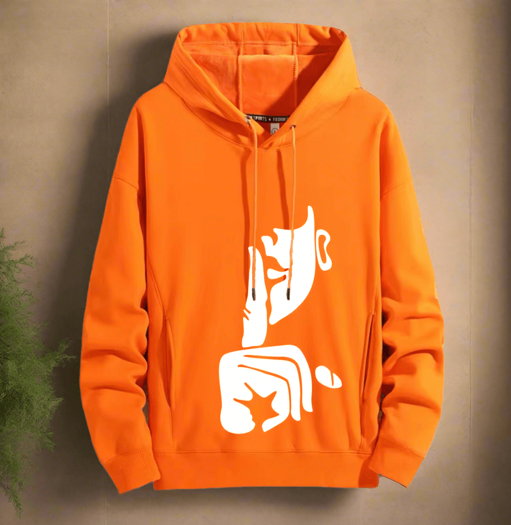 Silence Art Hoodie Warm and Street Style - ARI