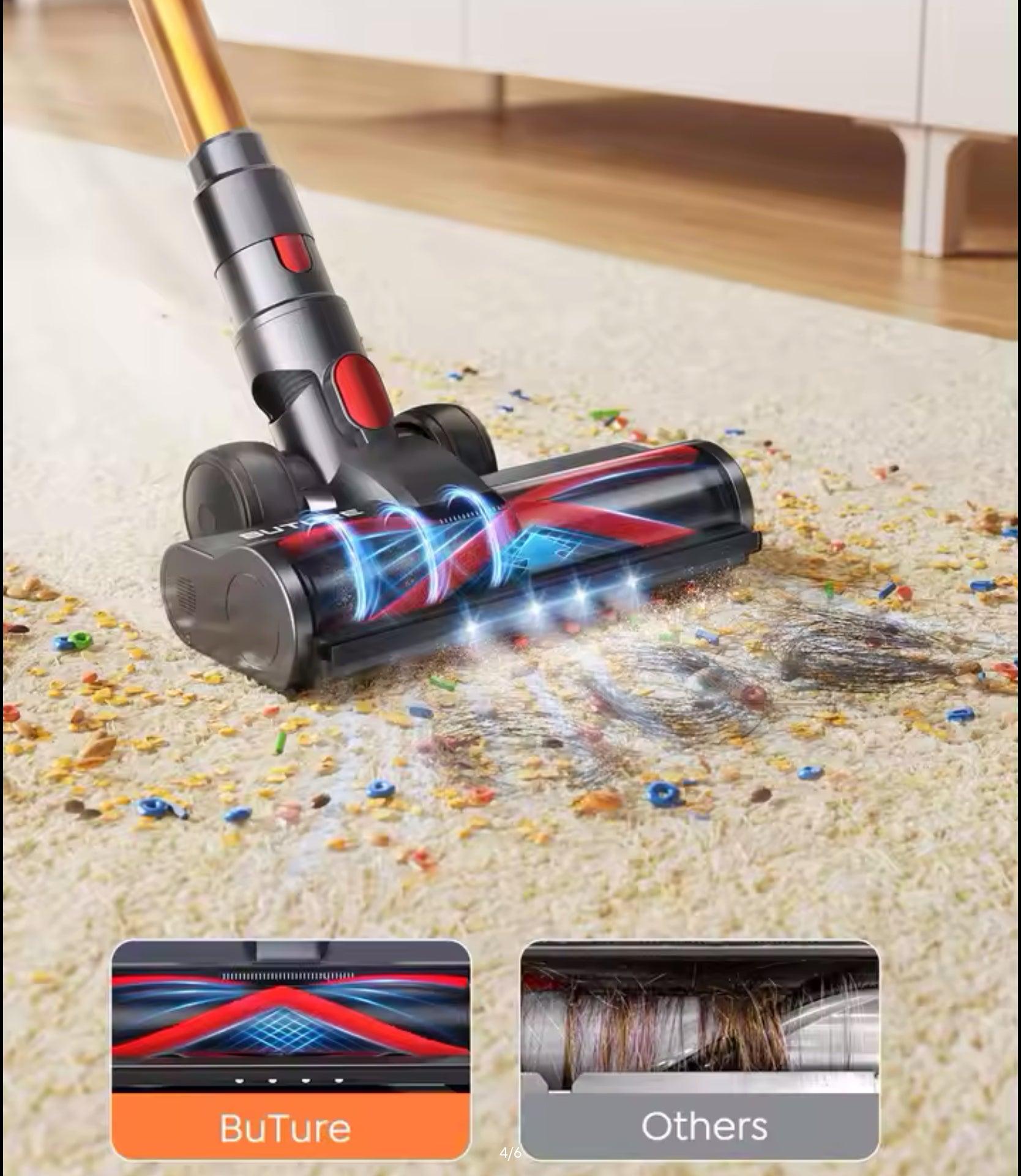 Wireless Vacuum Cleaner for Home Appliance 1.5L Dust Cup RemovableBatte - ARI