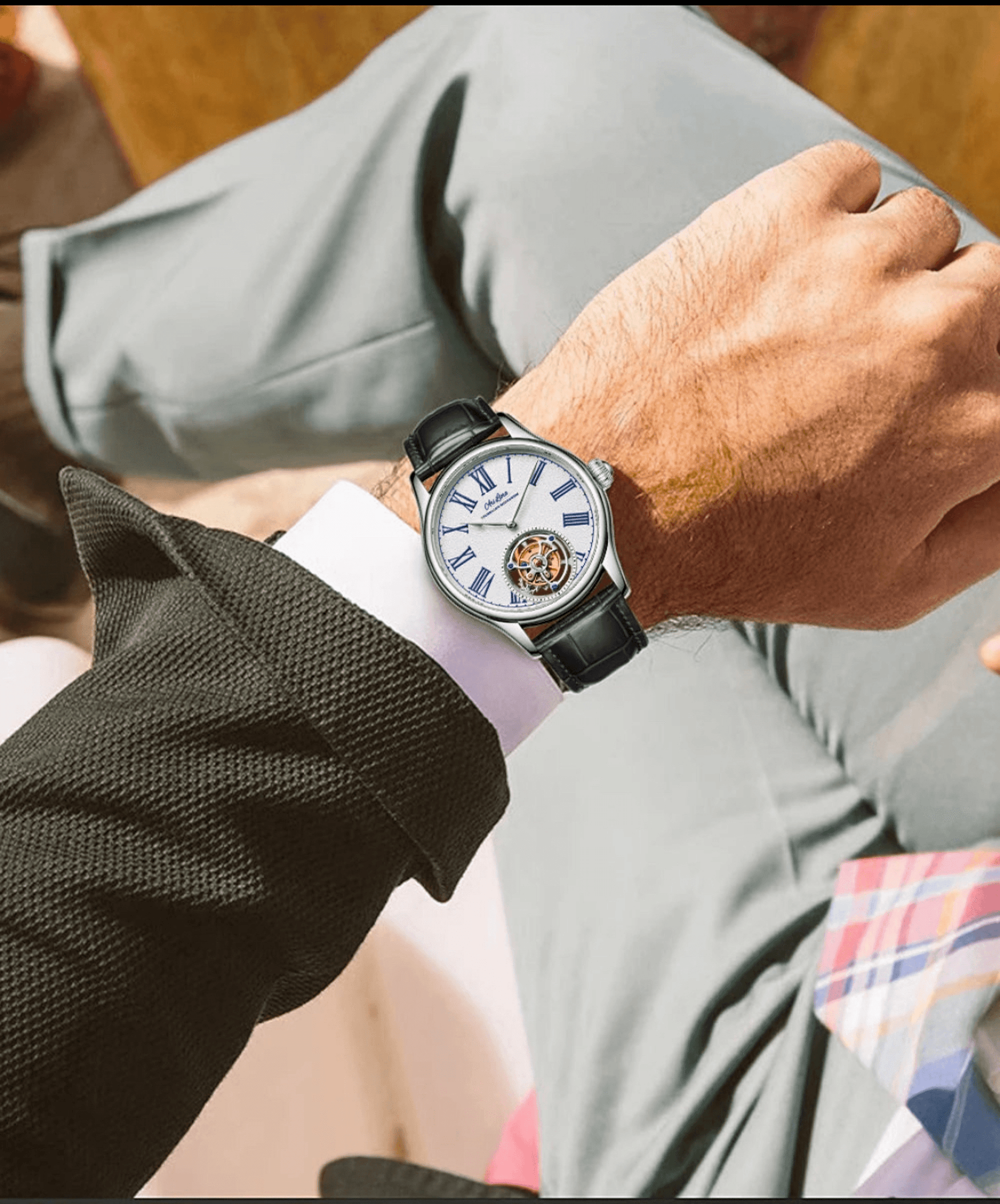 Ari LIORA Tourbillon watch masterpiece of craftsmanship skeleton - ARI