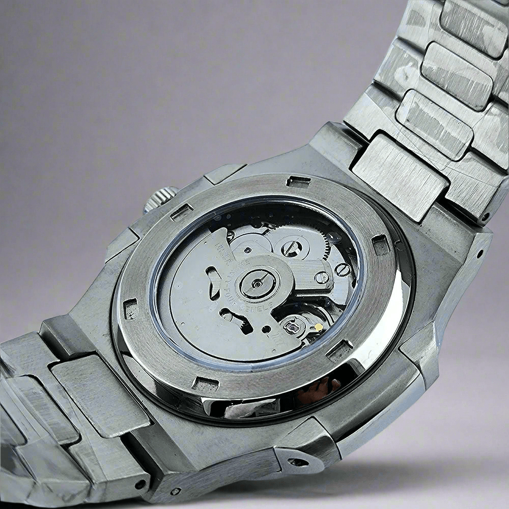 ARI EXON: timeless elegance stainless steel mechanical watch - ARI