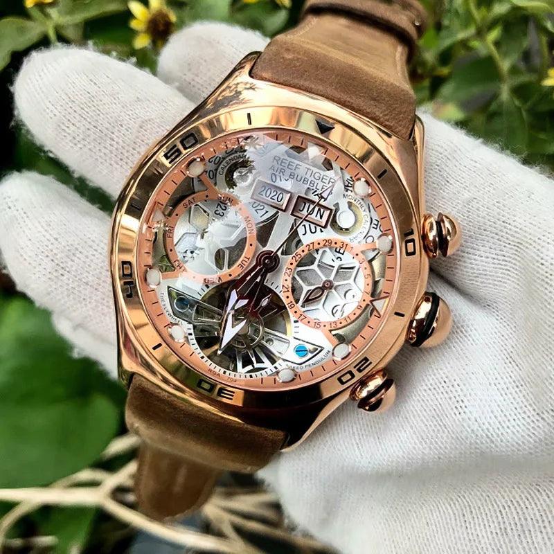 Reef Tiger tourbillon automatic watch - ARI