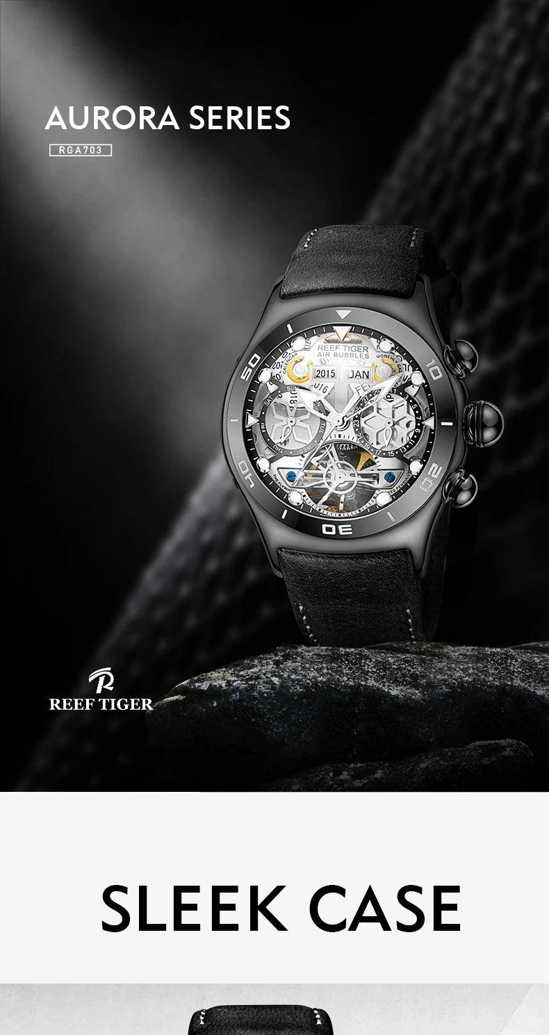 Reef Tiger tourbillon automatic watch - ARI
