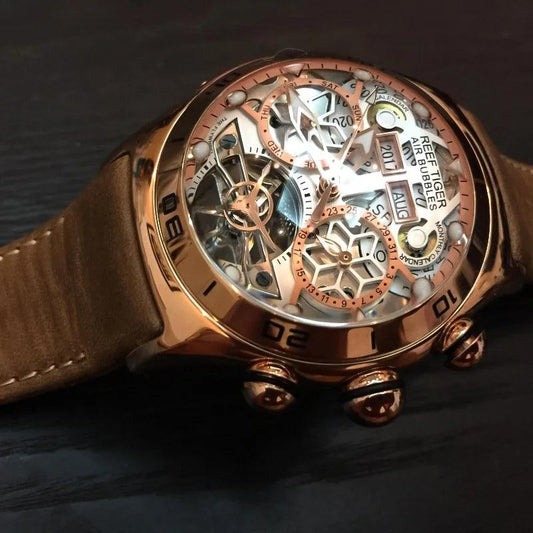 Reef Tiger tourbillon automatic watch - ARI