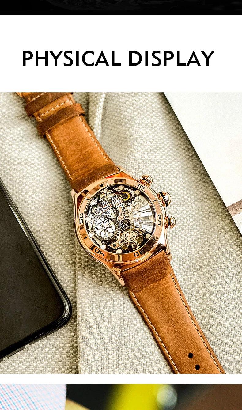 Reef Tiger tourbillon automatic watch - ARI