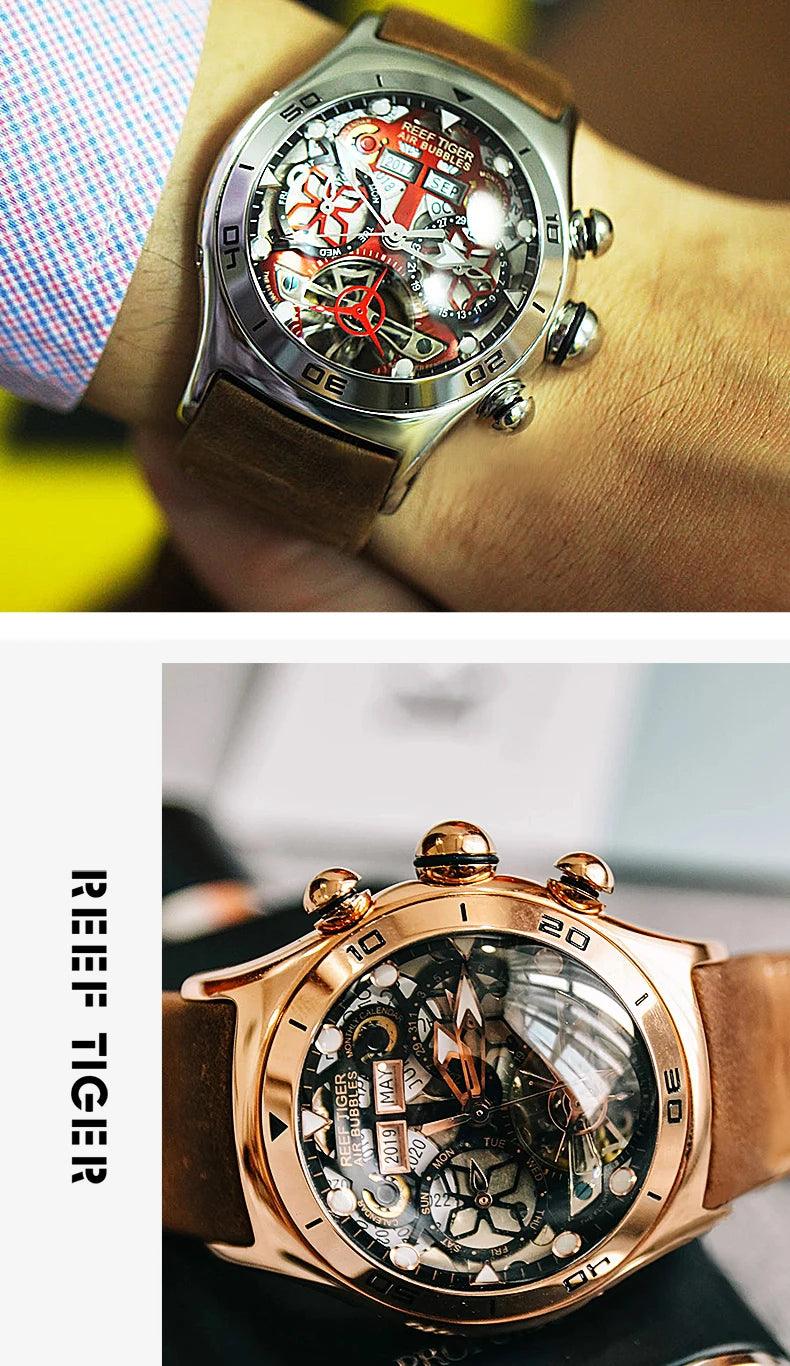 Reef Tiger tourbillon automatic watch - ARI