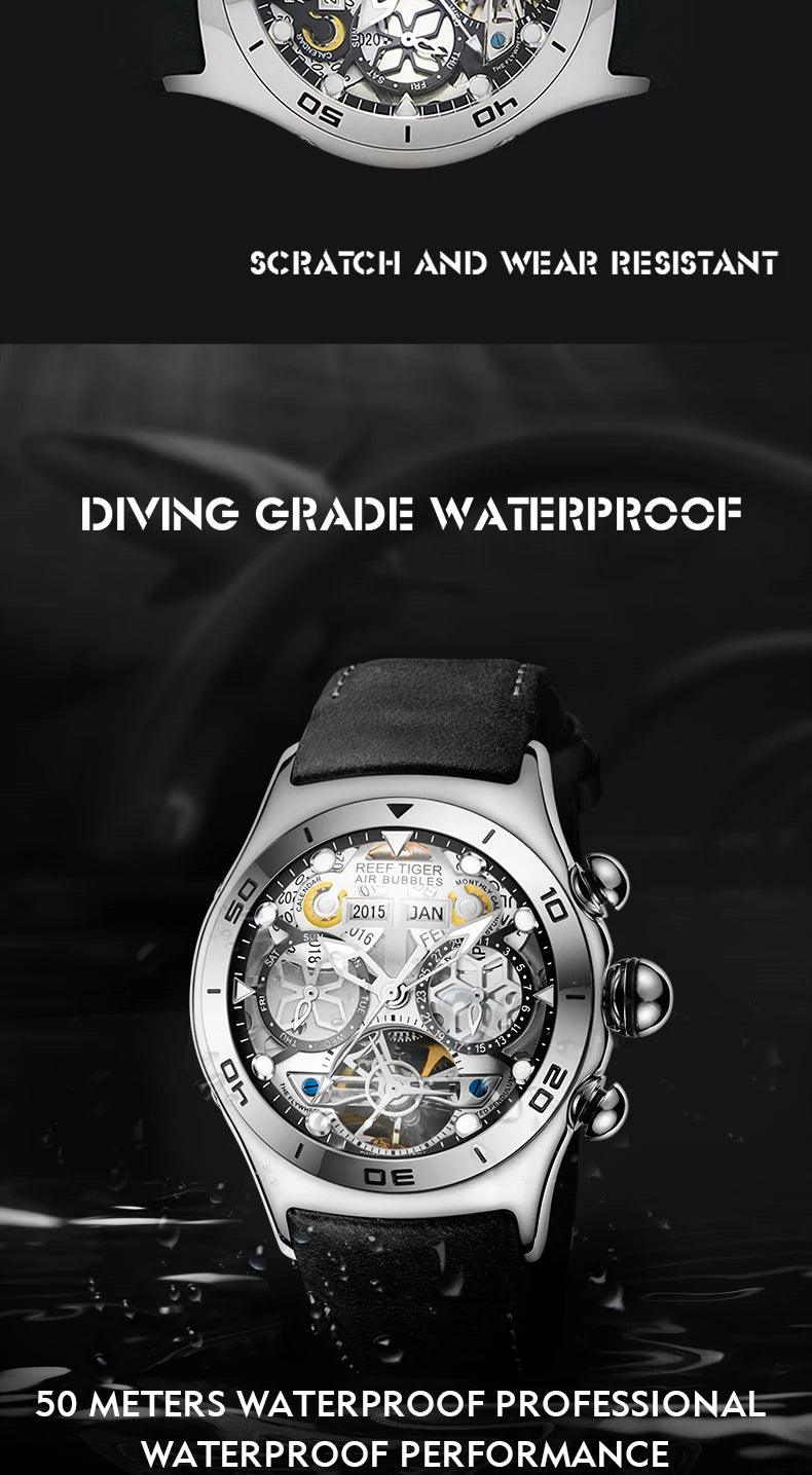 Reef Tiger tourbillon automatic watch - ARI