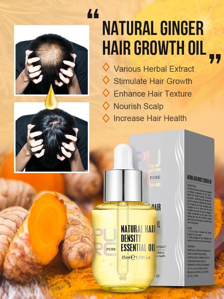 Purc hair density growth products prevent hair loss oil for Men Women - ARI