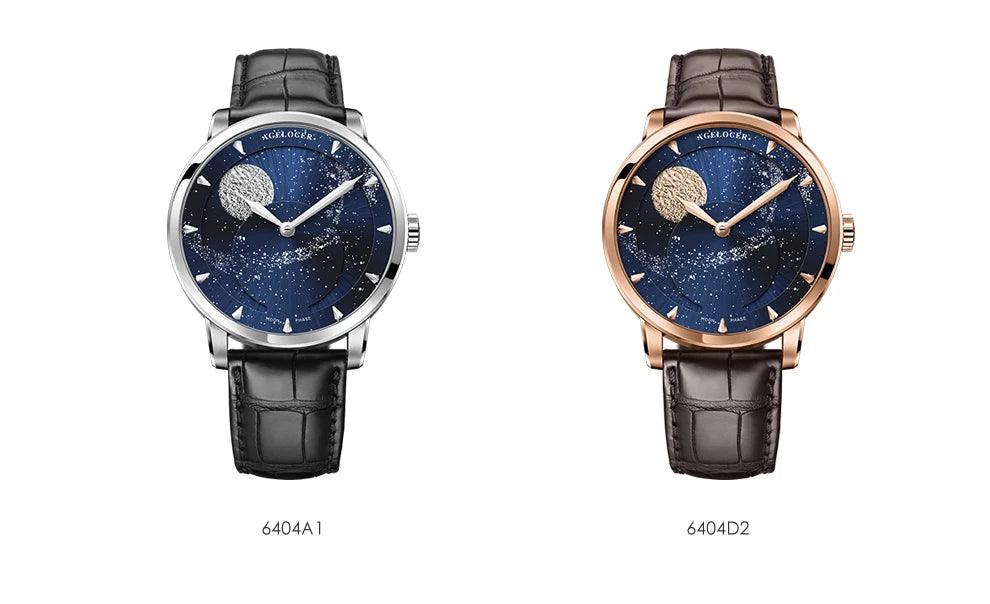 AGELOCER Original Astronomer luxury automatic moon phase watch - ARI