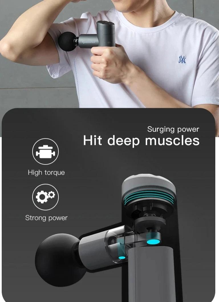 booster mini x massage gun - portable percussion massager - ARI