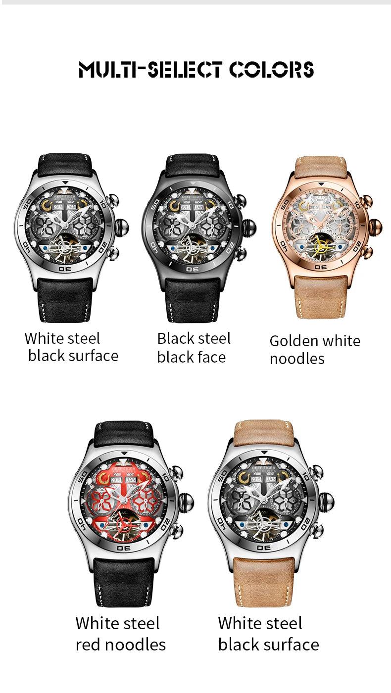 Reef Tiger tourbillon automatic watch - ARI